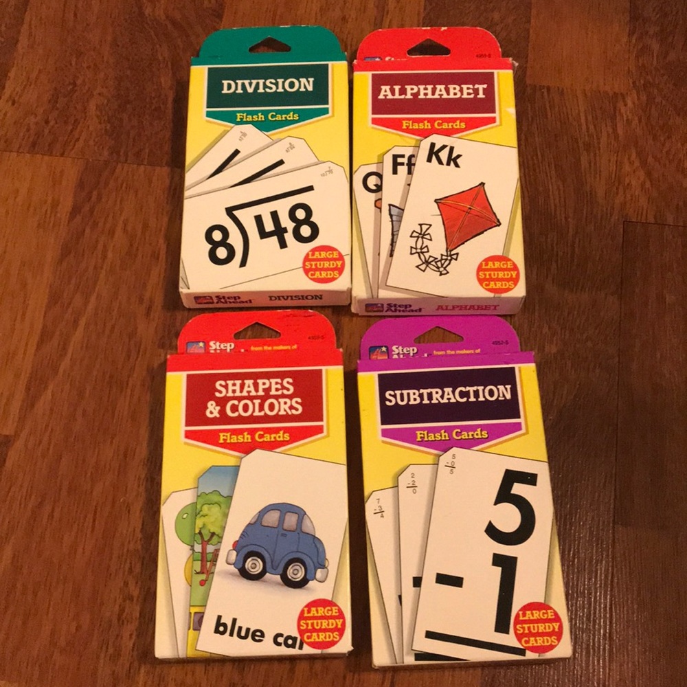 Large flash cards